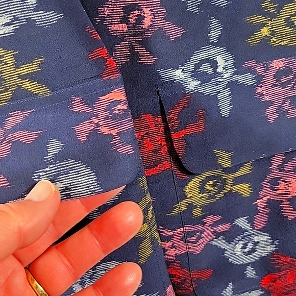 EQUIPMENT Sleeveless Floral Silk Dress Size M - Picture 6 of 7